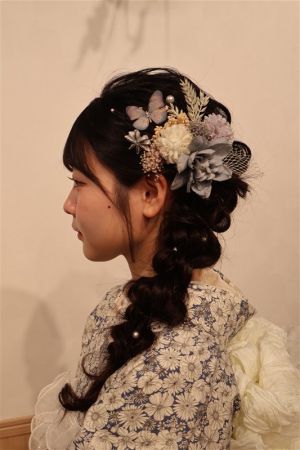 フリーチョイスヘアセット