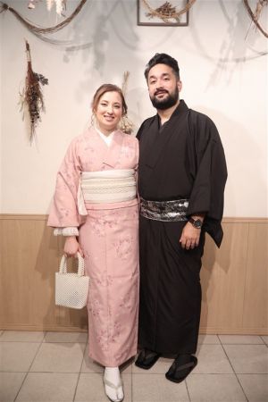 男性着物