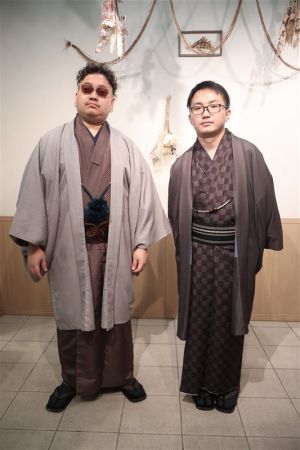 男性着物