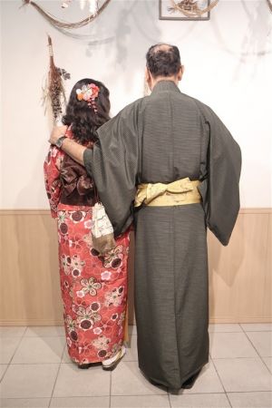 男性着物
