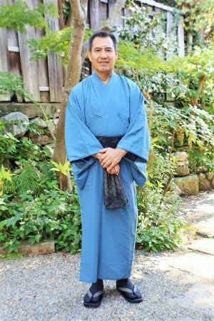 男性着物