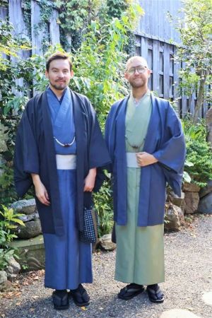男性着物