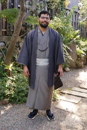 男性着物