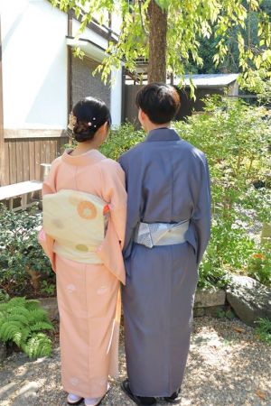 男性着物