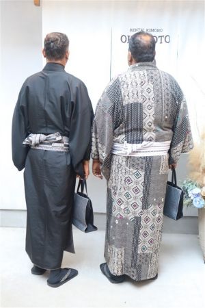 男性着物
