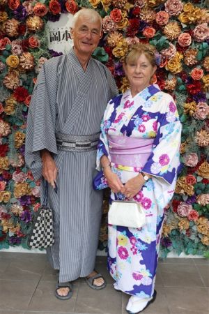 男性着物