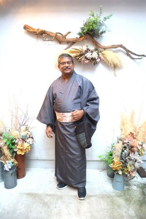 男性着物