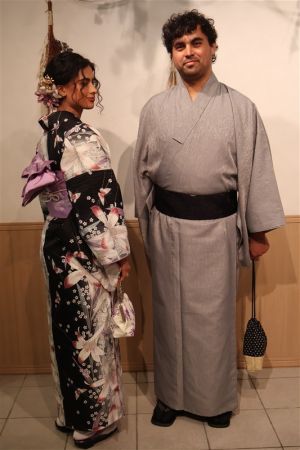 男性着物