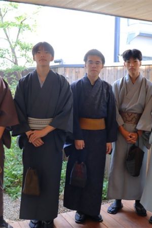 男性着物