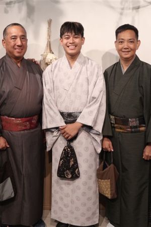 男性着物