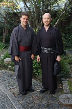 男性着物
