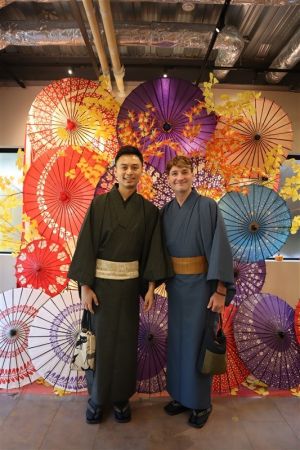 男性着物
