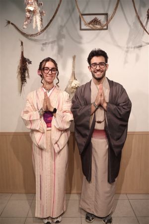 男性着物