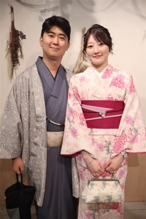 男性着物