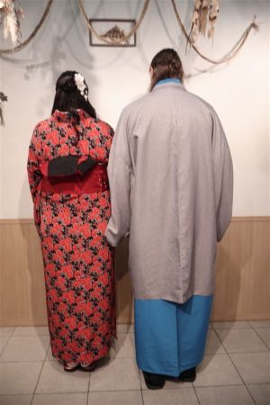 男性着物