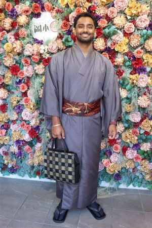 男性着物