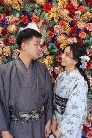 男性着物