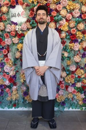 男性着物