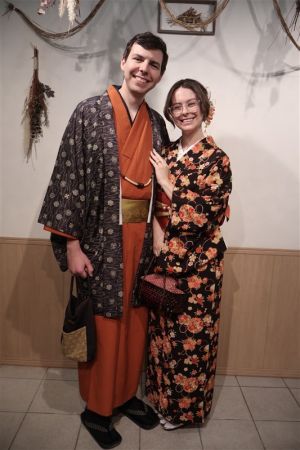 男性着物