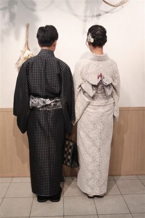 男性着物