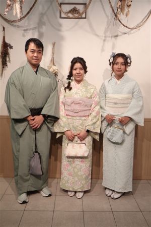 男性着物