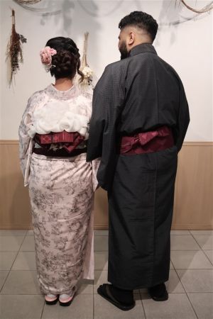 男性着物