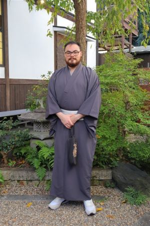 男性着物