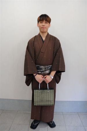 男性着物