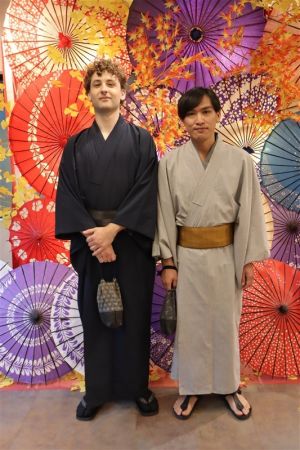 男性着物