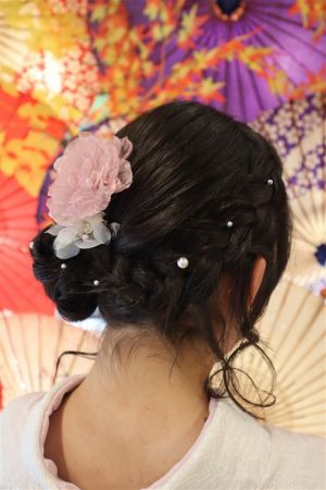 フリーチョイスヘアセット
