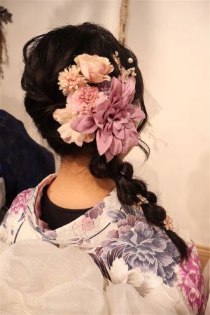 フリーチョイスヘアセット