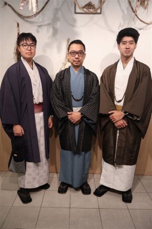 男性着物