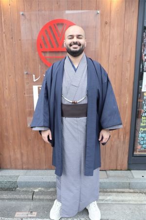 男性着物