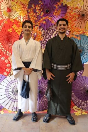 男性着物