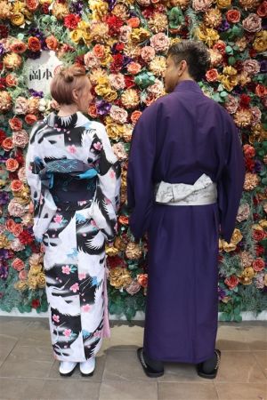 男性着物