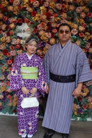 男性着物