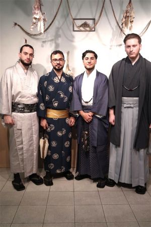 男性着物