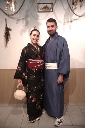 男性着物