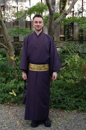 男性着物