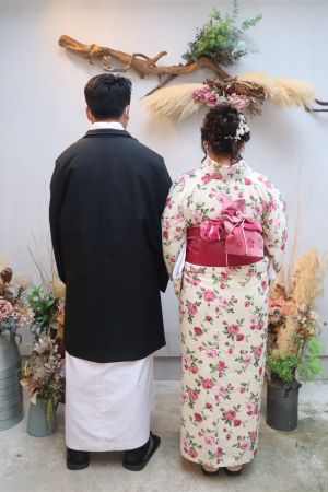 男性着物