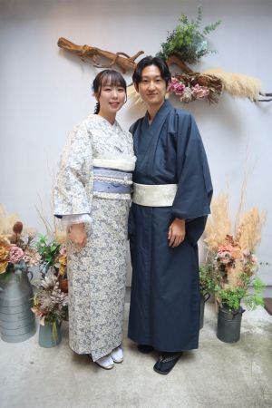 男性着物