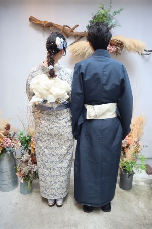 男性着物