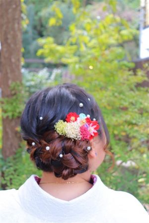 フリーチョイスヘアセット