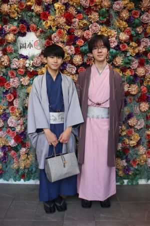 男性着物