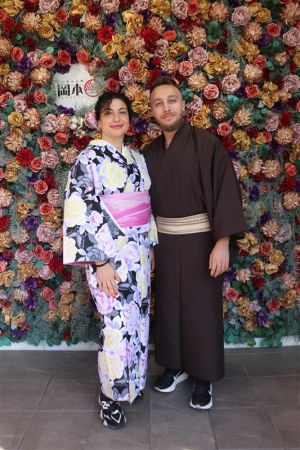 男性着物