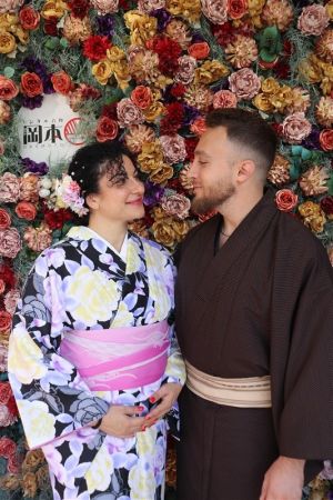 男性着物