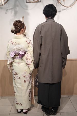 男性着物
