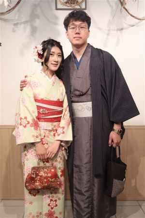 男性着物