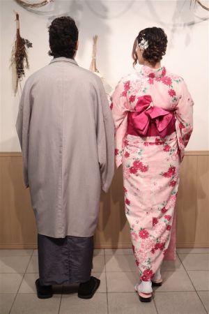 男性着物