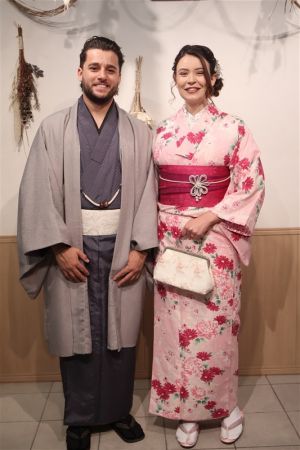 男性着物